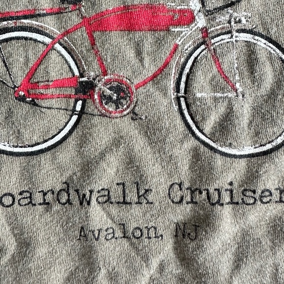 Men's Avalon, NJ Graphic Ringer Tee (S) - Picture 7 of 8